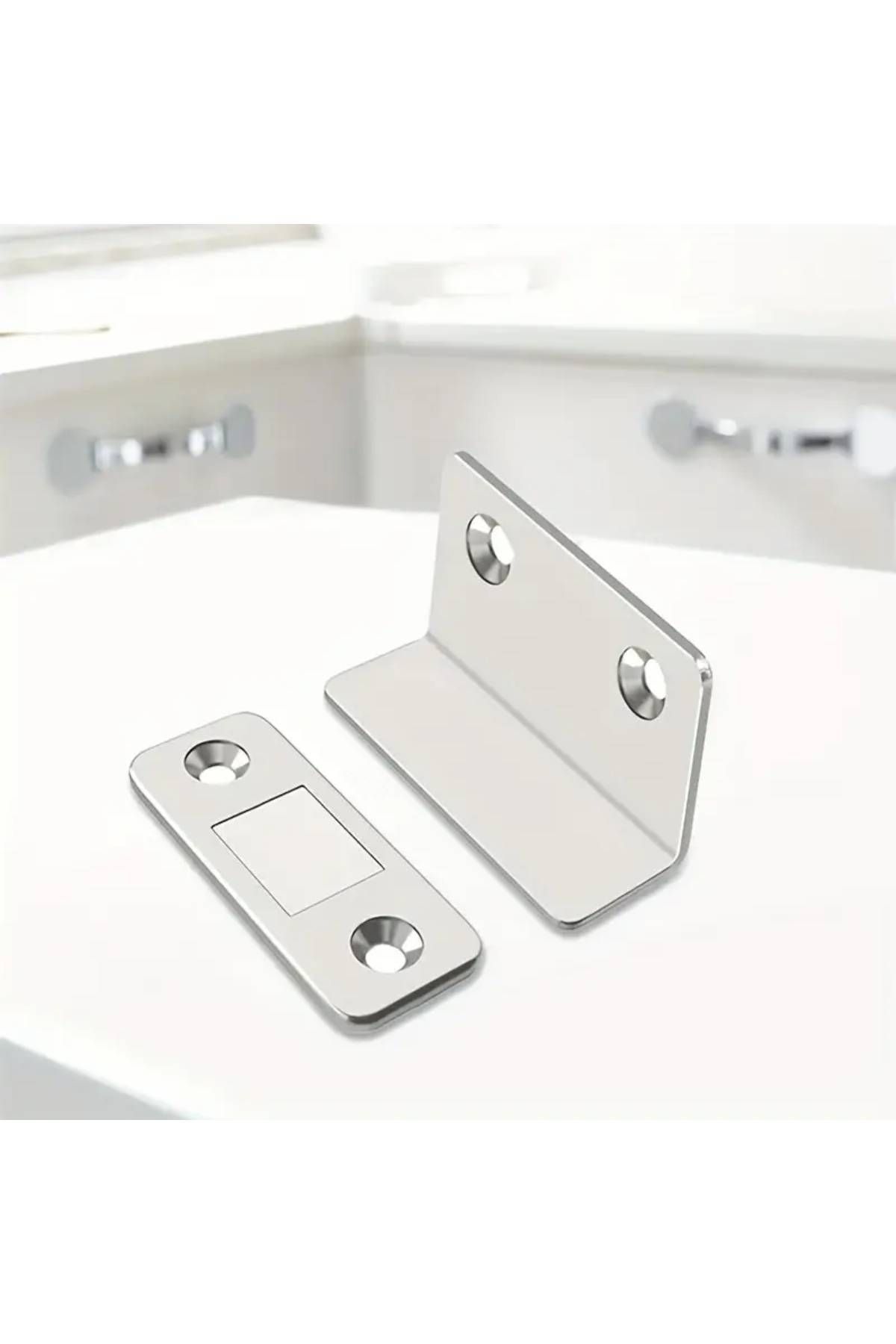 Nactumu-Set of 2 Strong Magnetic Cabinet and Drawer Closers - Multipurpose, Durable and Practical Solution 3