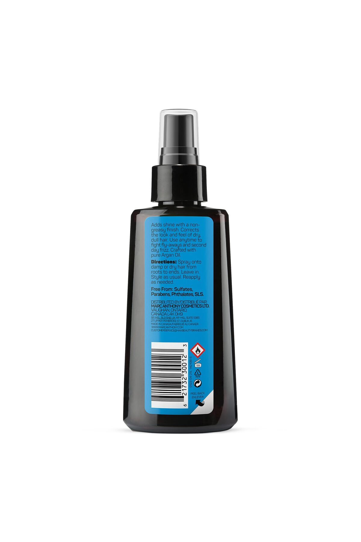 MARC ANTHONY-Argan Oil Smoothing Cream with Keratin - Lightweight Styler for Shine & Frizz Control 4