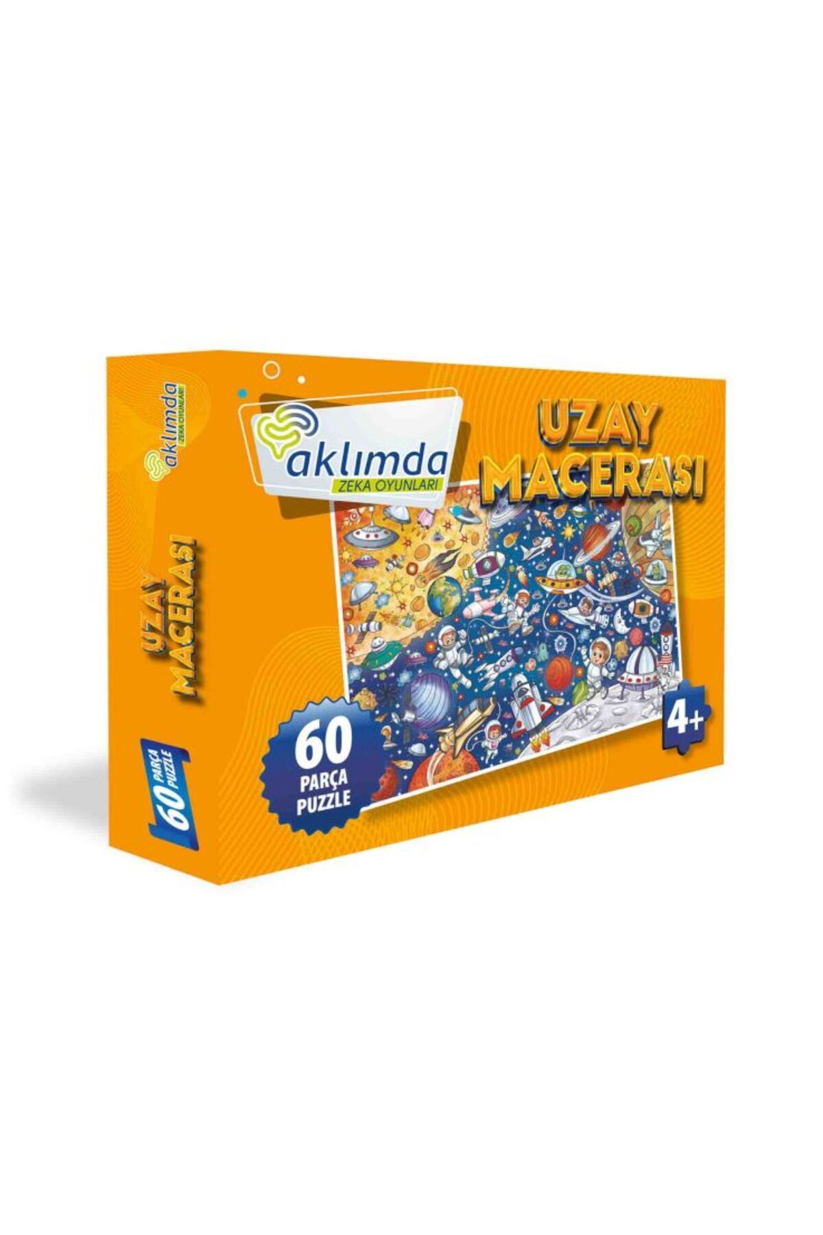 Türk Dil Kurumu Yayınları 60 Parça Puzzle Uzay Macerası