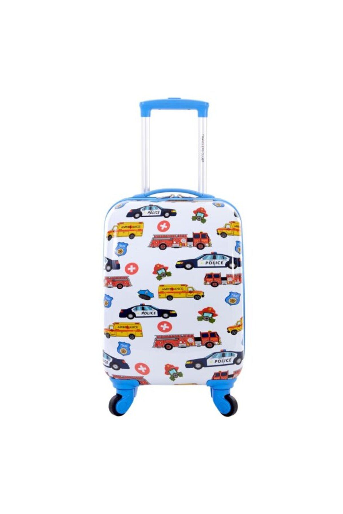 Travelers Club-Kids Luggage With 360° 4 Wheel Spinner First Responder 1