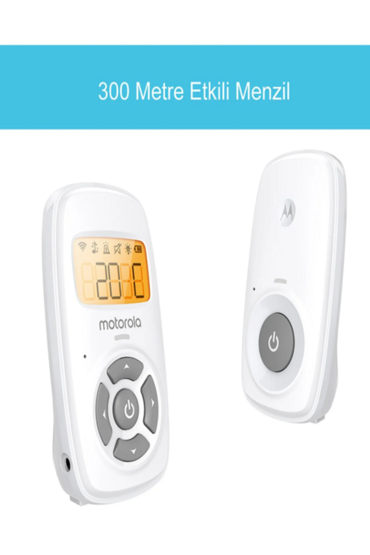 babydoor 107.024 Dijital Oda Isısı Göstergeli Pilli Bebek Telsizi fotoğrafı 5 (önizleme)