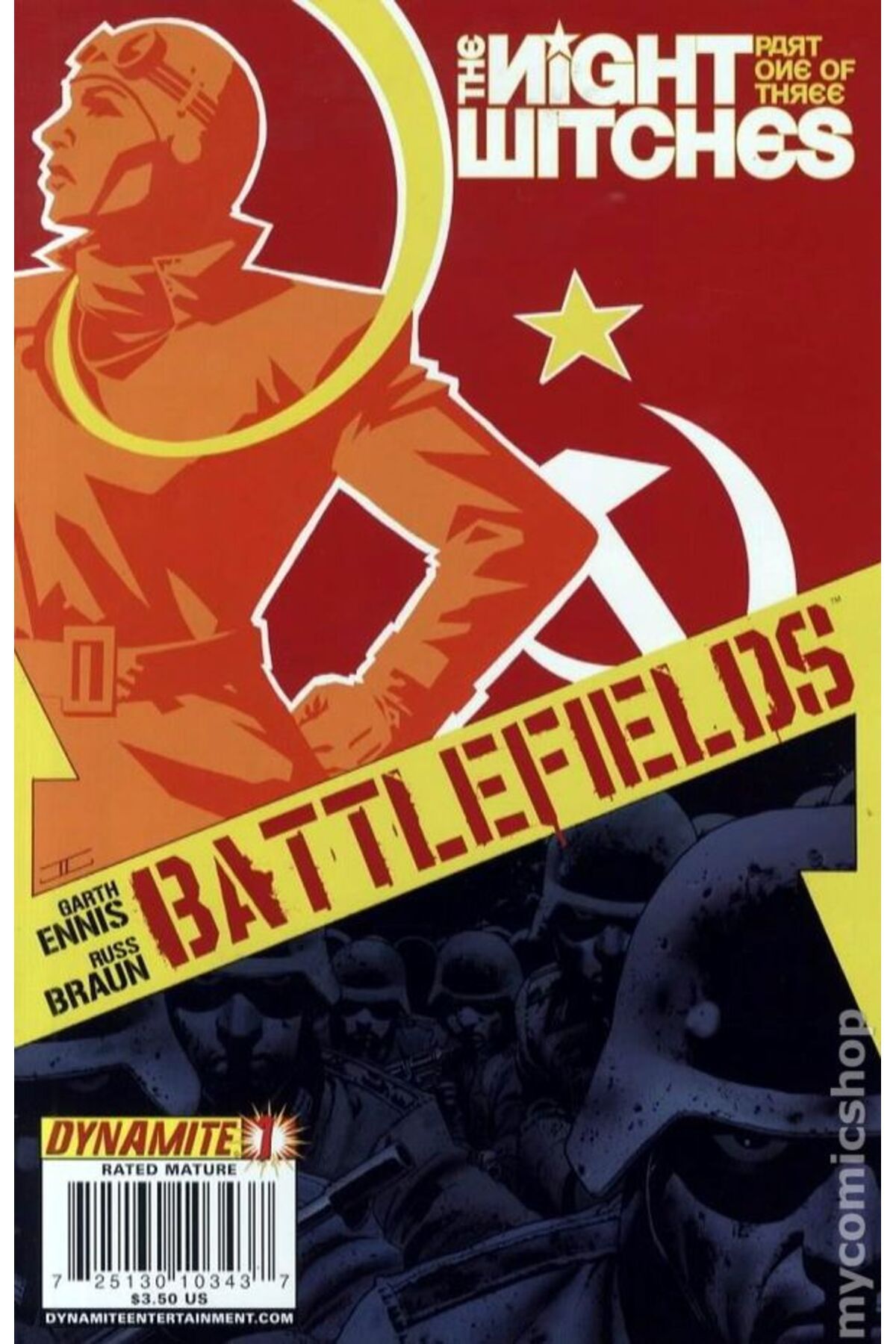 Kolektif Kitap Battlefields Night Witches #1A (ingilizce)