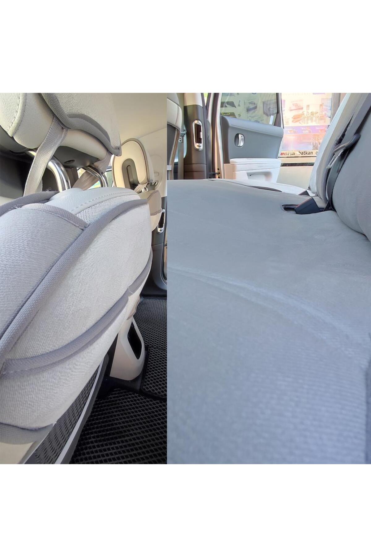 Bod Hyundai IONIQ 5 Oto Koltuk Koruyucu Kılıf Marin Serisi Gri ioniq 5 fotoğrafı 5 (önizleme)