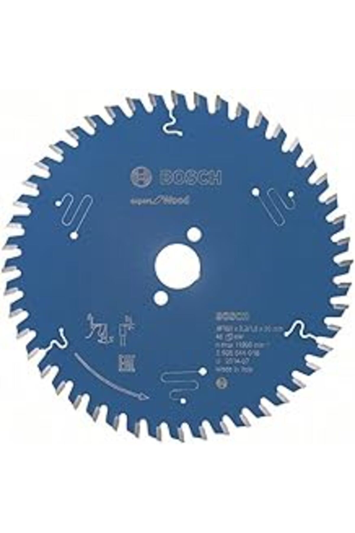 NZM TİCARET 2608644016 Dairesel Testere Bıçağı Expert For Wood, Mavi, 2608644018, 0 Watts, 0 Volts