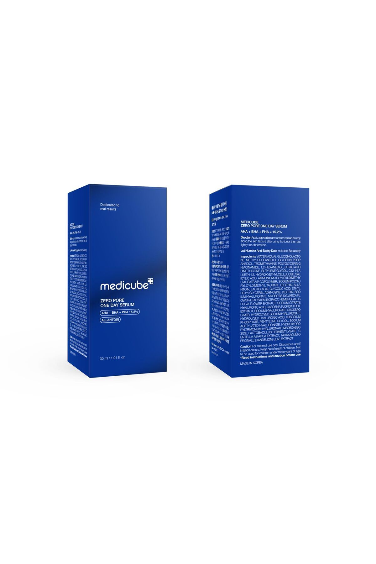 Medicube-Zero Pore Serum 1.01 oz - Overnight Resurfacing with AHA+BHA+PHA & Niacinamide 7