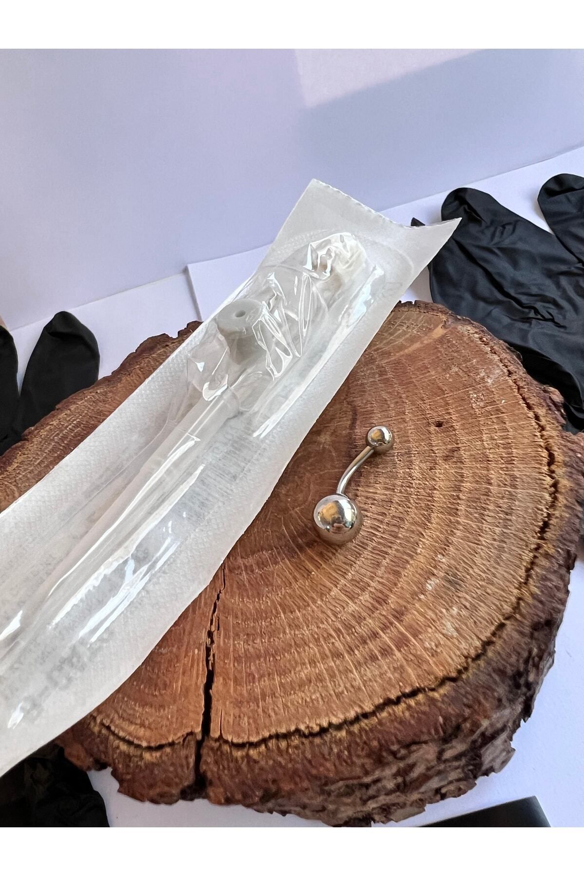 Karınca Piercing-مجموعة وتجهيزات ثقب البطن ومواد وشم النمل 6