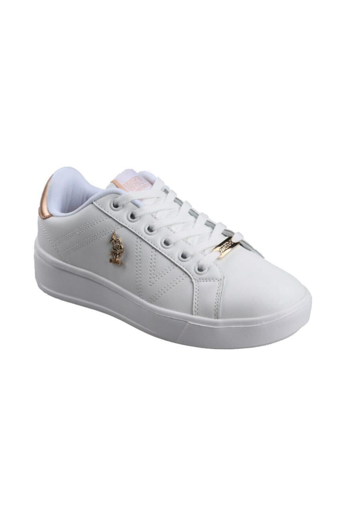 U.S. Polo Assn. U.s. Polo Assn. Pantofi Sport Extra Albi Pantofi Sport Pantofi De Mers Femeie - 40