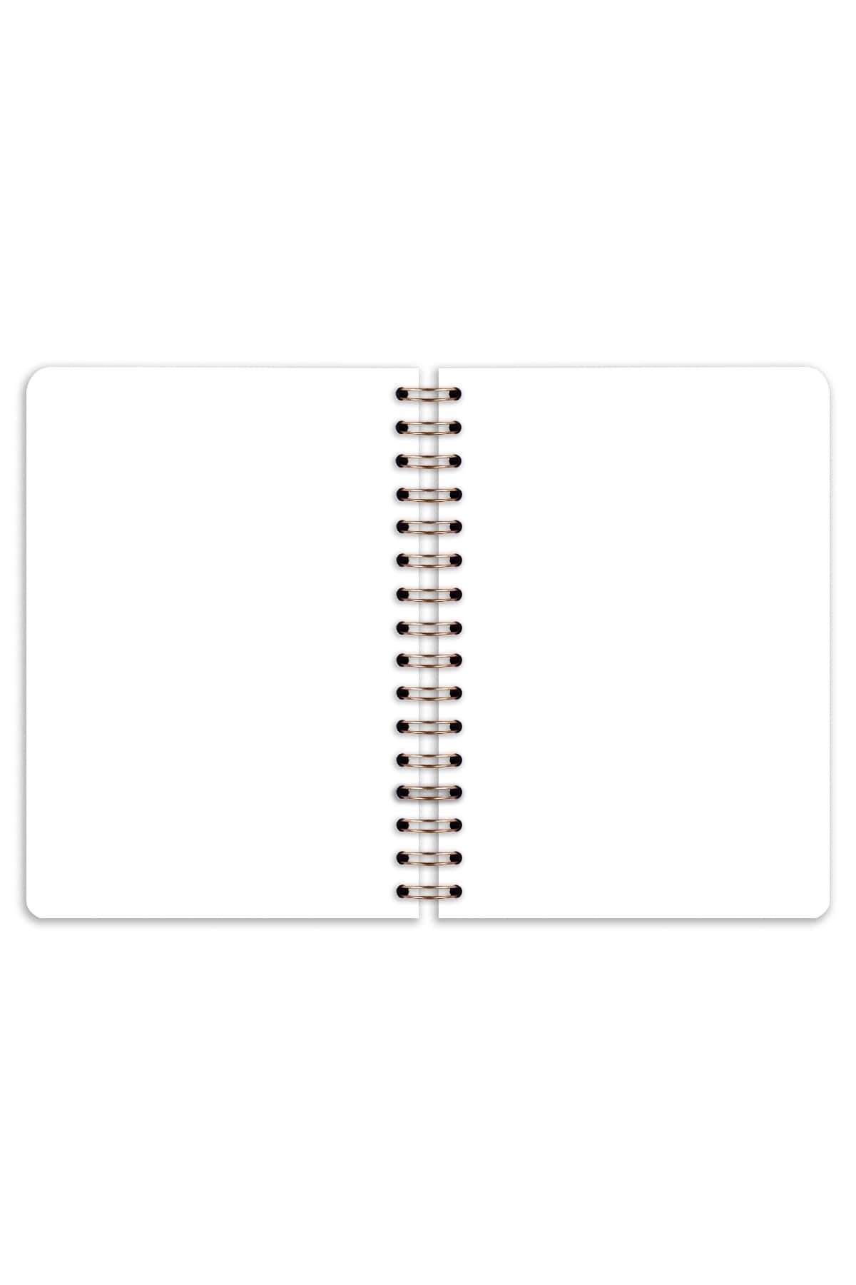 Matt Notebook-Luxury Edible A5 Notepad Spiral, 15X21 Cm, Motif Butterflies 8