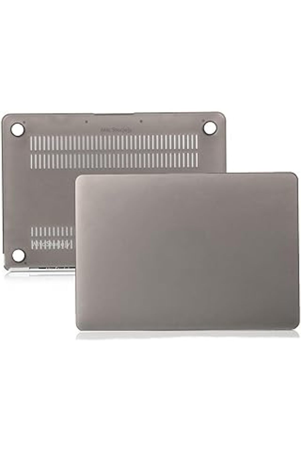 Mu Art Ahşap Mcstorey Macbook Pro Kılıf 15Inç Mat (Eski Hdmi'Lı Model:A1398 2012-2015) Ile Uyumlu Gri
