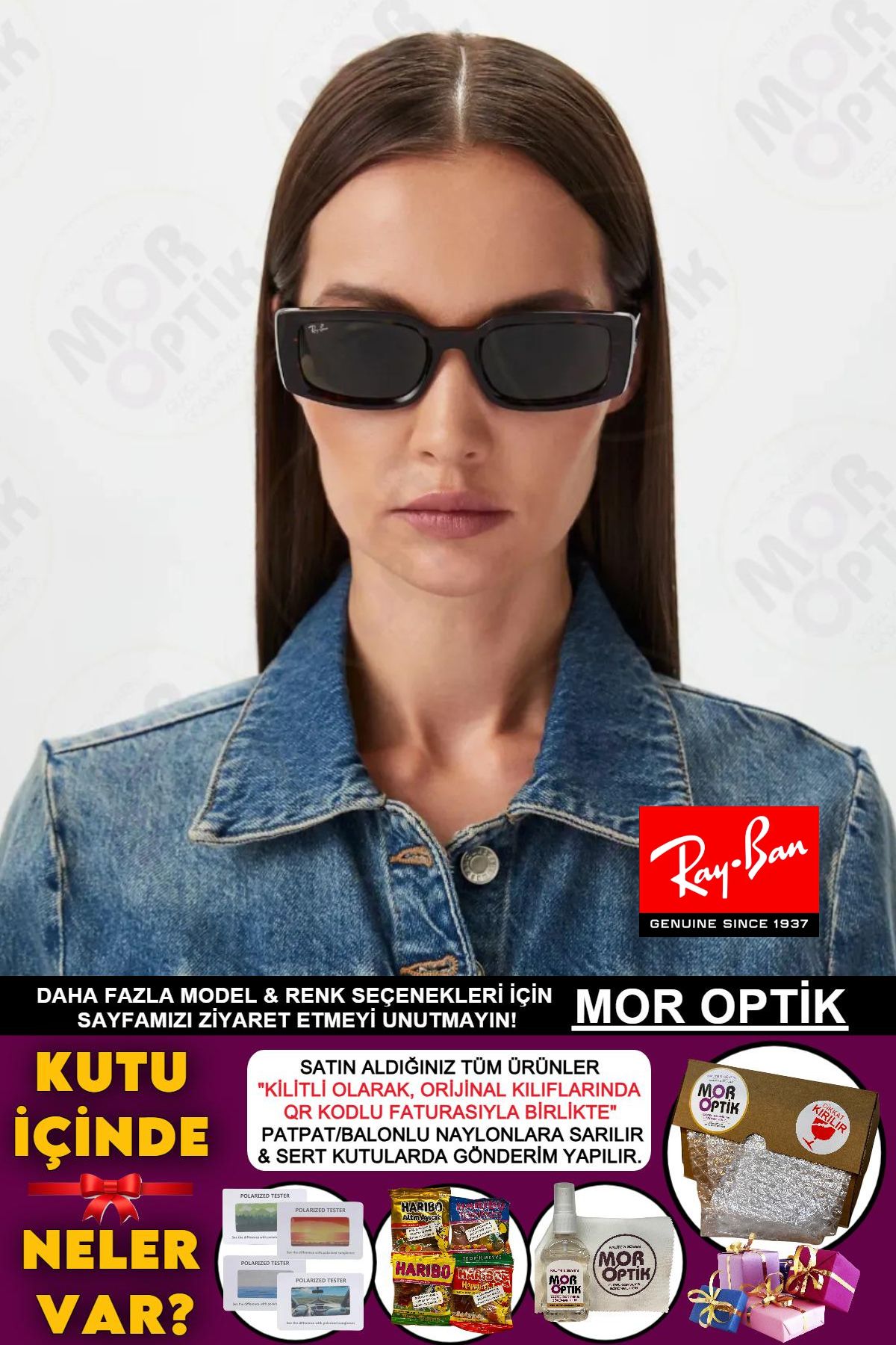 عینک آفتابی ری بن 000RB4395HNXXX