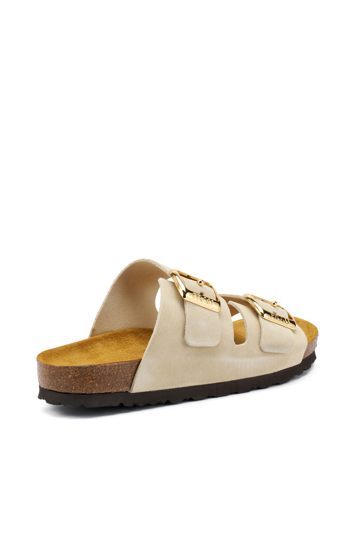 Frau-Women / Girls Slippers 17D8 Frau Velor-S Cappuccino (Taupe) 3