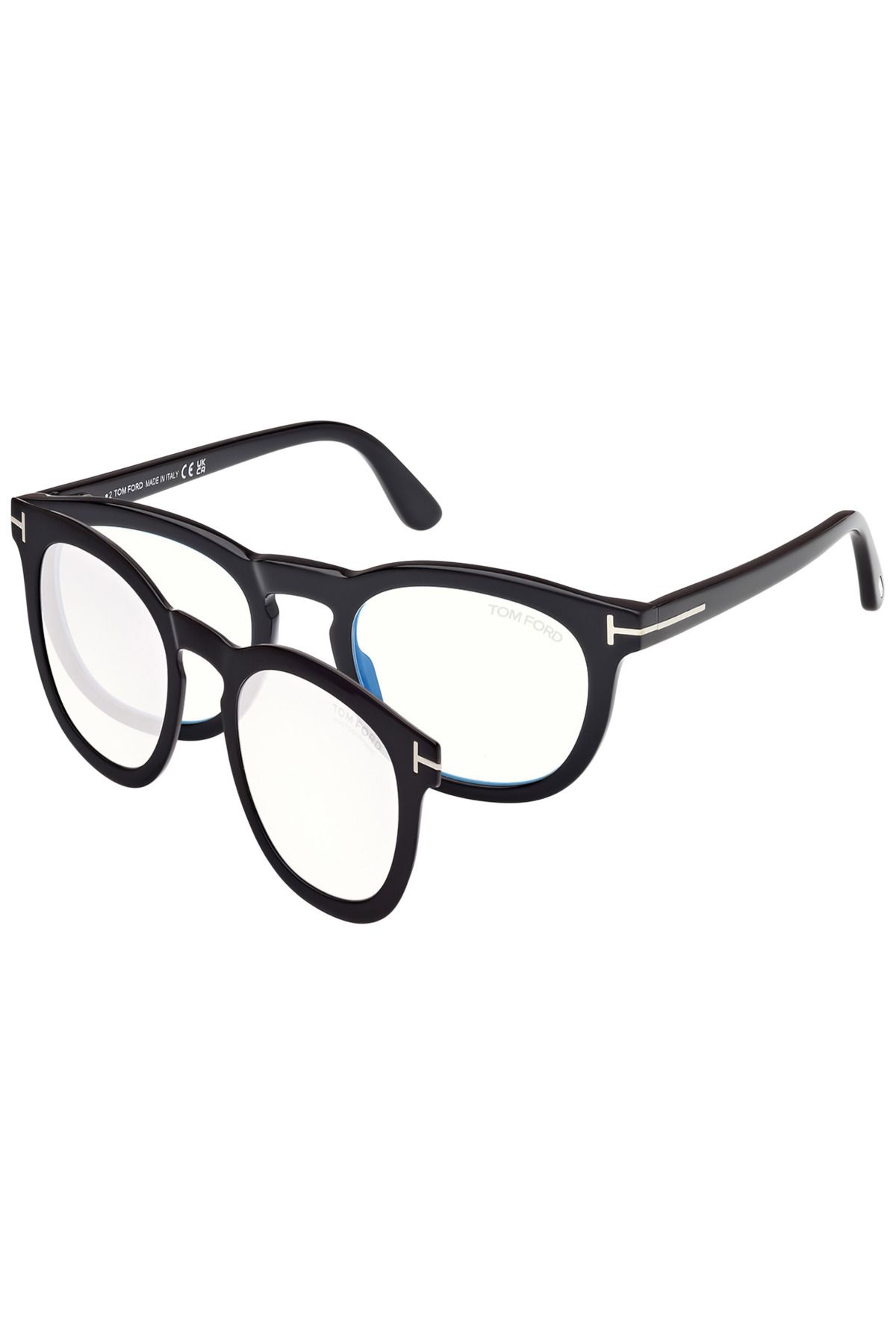 Tom Ford (FT5993-B 005) 50 | Klipsli Photochromic Unisex Siyah Güneş Gözlüğü