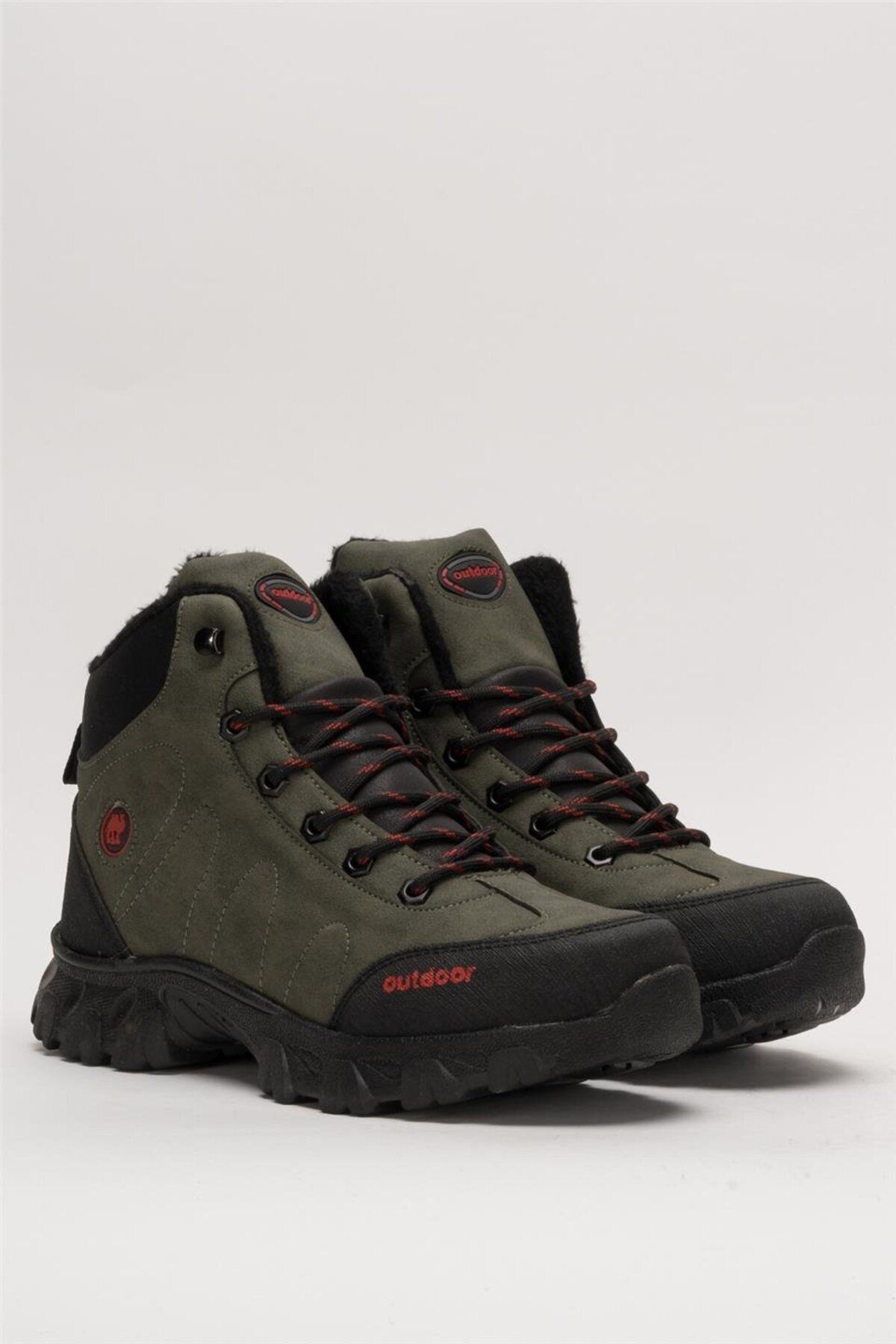 Liger-Cold Proof Unisex Long Outdoor Trekking Boots Παπούτσια Χακί 3