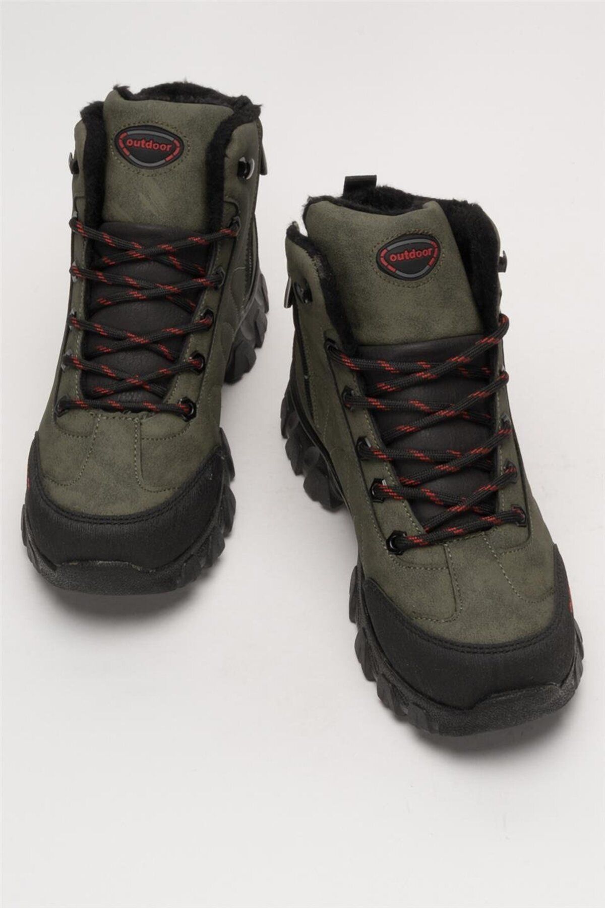 Liger-Cold Proof Unisex Long Outdoor Trekking Boots Παπούτσια Χακί 6
