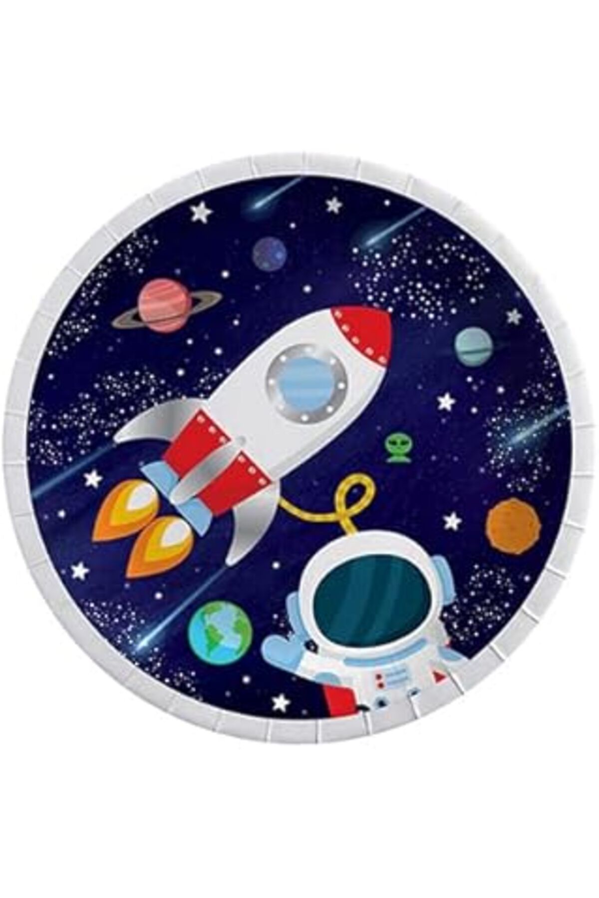 Mu Art Benim Marifetlerim - Kozmik Galaxy Tabak 8 Adet
