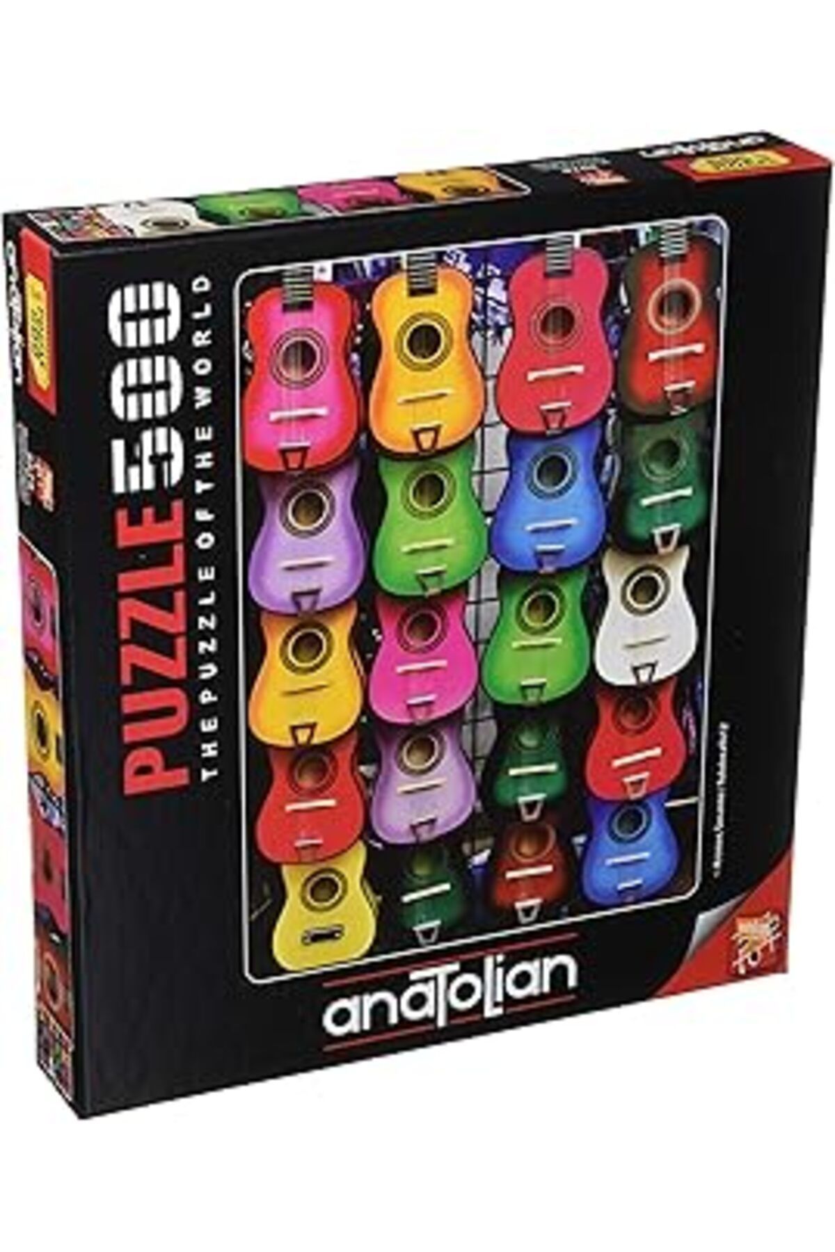 Mu Art Anatolian Puzzle - Müziğin Renkleri / 500 Parça, #3579
