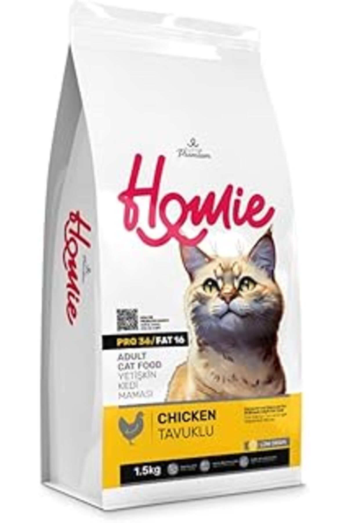 ebadi Homie Süper Premium Düşük Tahıllı Tavuklu Yşkin Sı 1.5 Kg