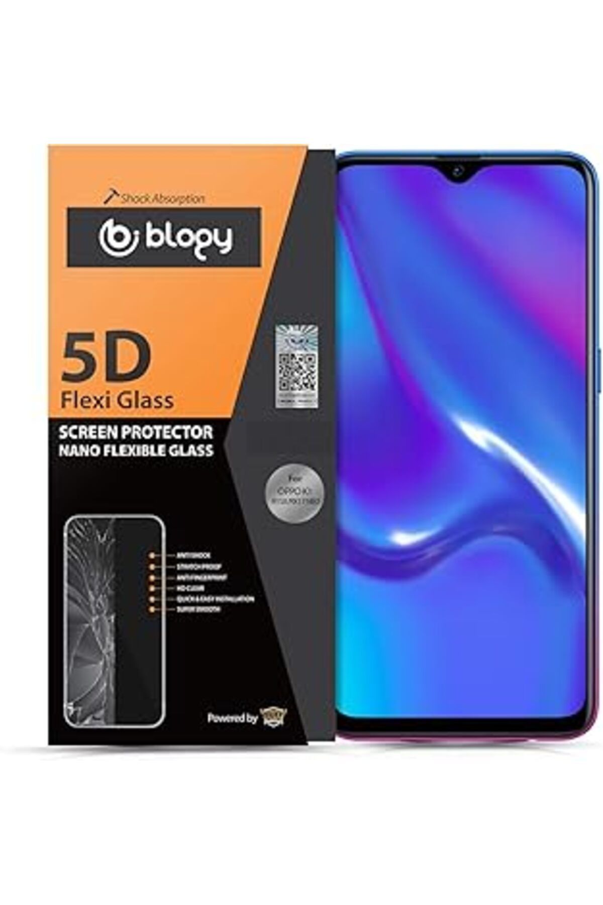 Pazarcan Blogy Oppo K1 / Rx17 Neo Flexi 5D Ekran Koruyucu