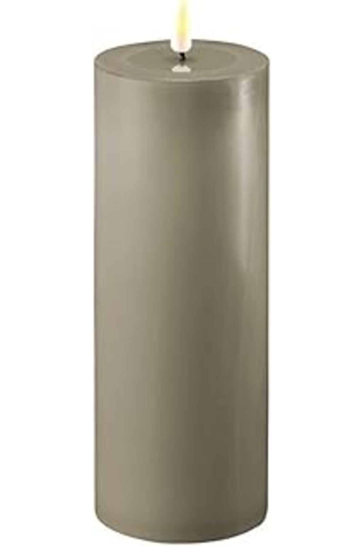 Qedii Deluxe Homeart Kum Dekoratif Mum 7,5 * 20 Cm