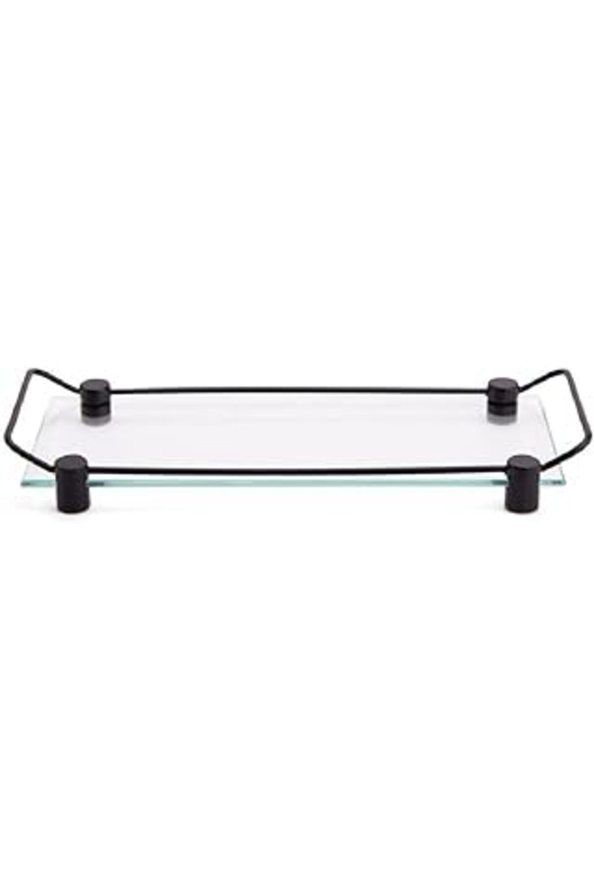 karadağsb System Banyo Tepsisi Cam/Siyah 36X125X312 Mm