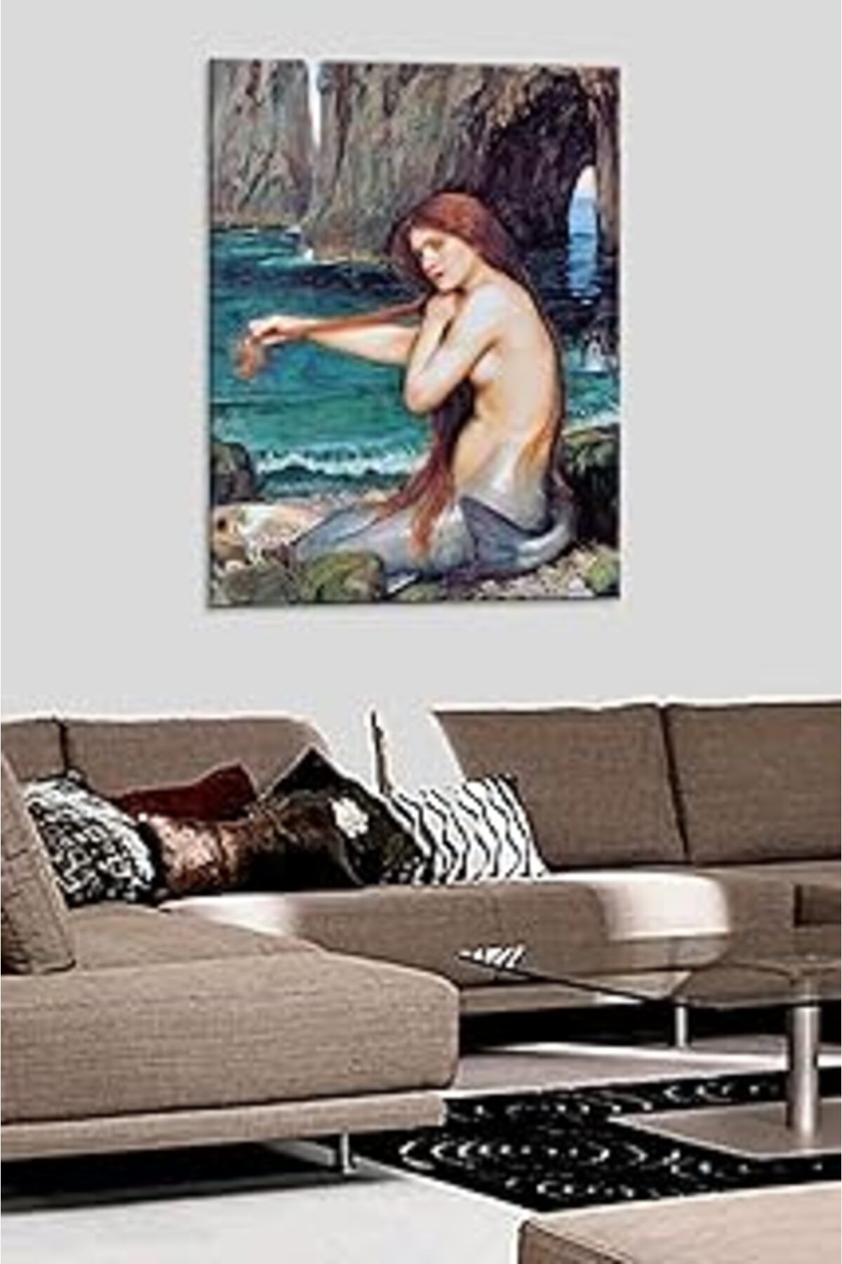 Pazarcan Talya Tablo Yaşadığınız Seçkin Mekanlar Için Çok Özel Tablolar 100X70 No-7208