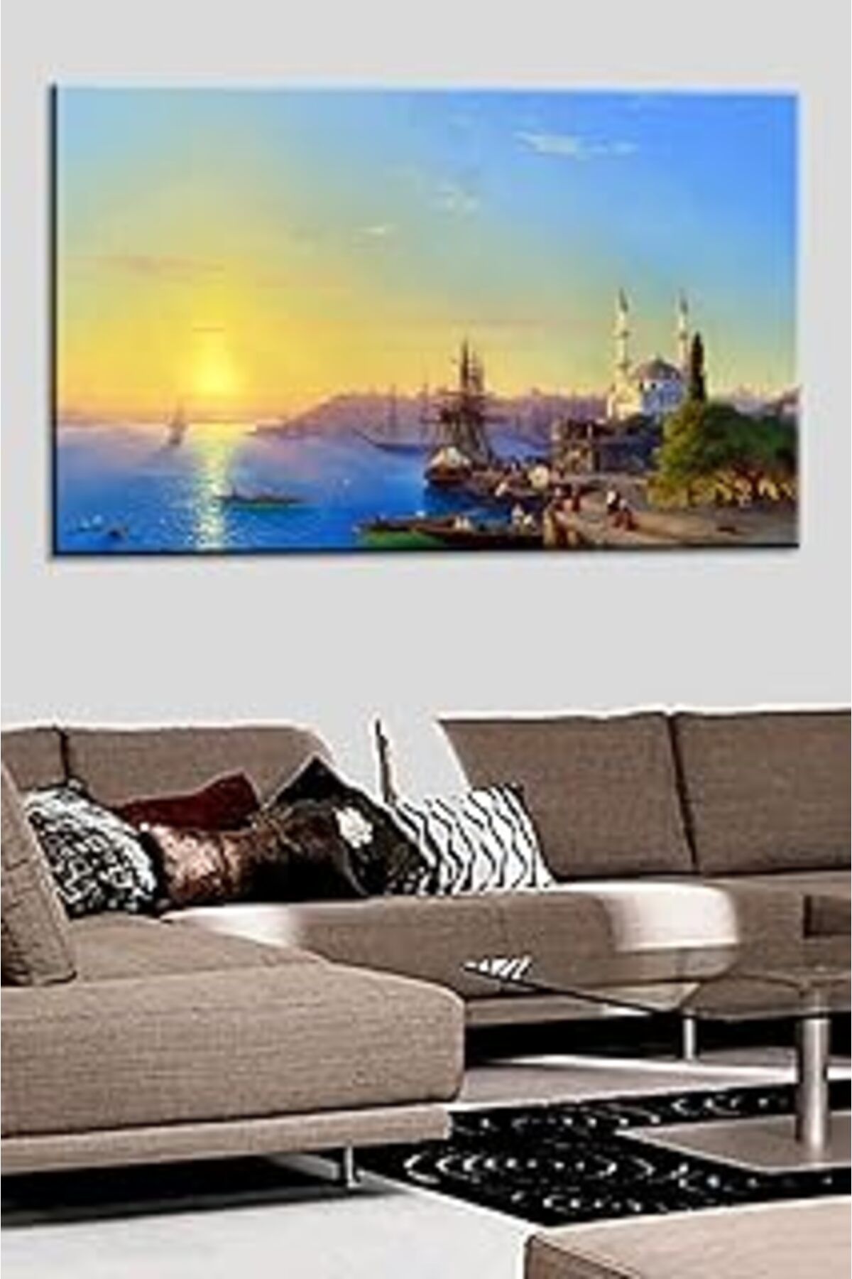 Pazarcan Talya Tablo İstanbul. Zengin Içerik Için Mağazamızı Ziyaret Ediniz.. 80X60 No-9733