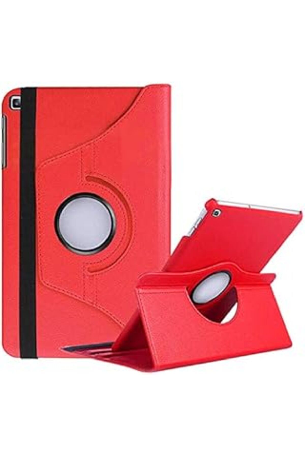robotrend Zore Galaxy İle Uyumlu Tab A7 Lite T225 Dönebilen Standlı Kılıf, Kırmızı