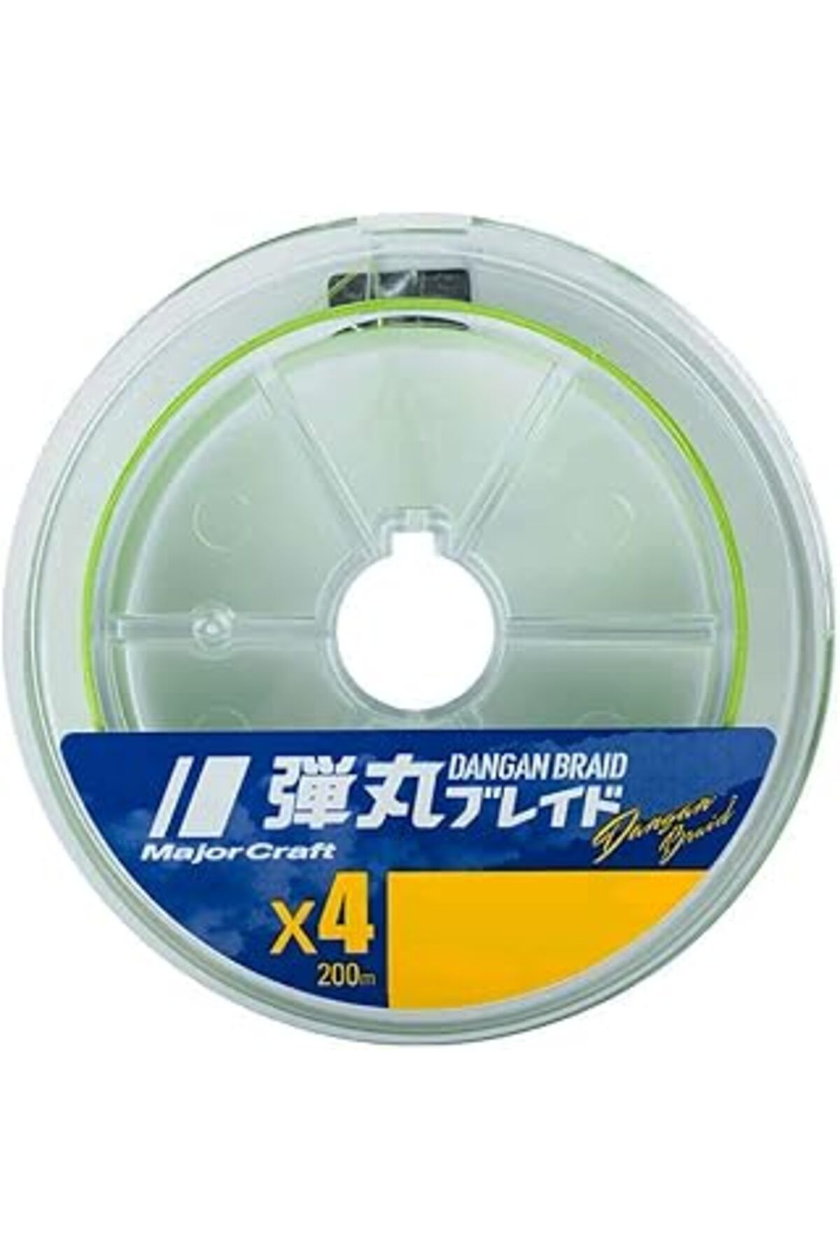 Pazarcan Major Craft Dangan Braid İp Db4 Pe 1.2/0.15Mm/20Lb/8.6Kg/150 Metre Green