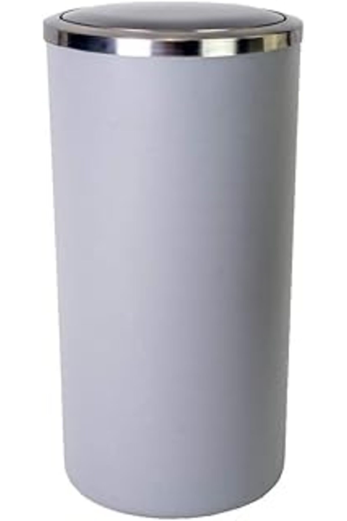 robotrend Primanova Lenox M-E48-07 Çöp Kovası, Gri, 35 Lt