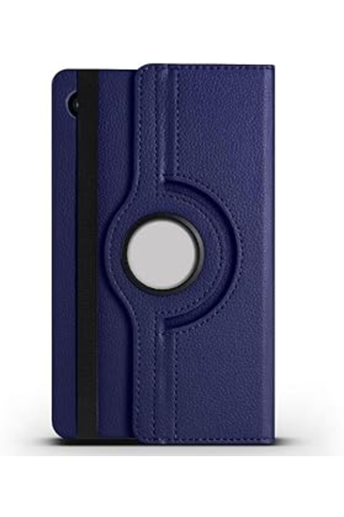 Mu Art Zore Galaxy İle Uyumlu Tab A9 Plus Dönebilen Standlı Kılıf, Lacivert