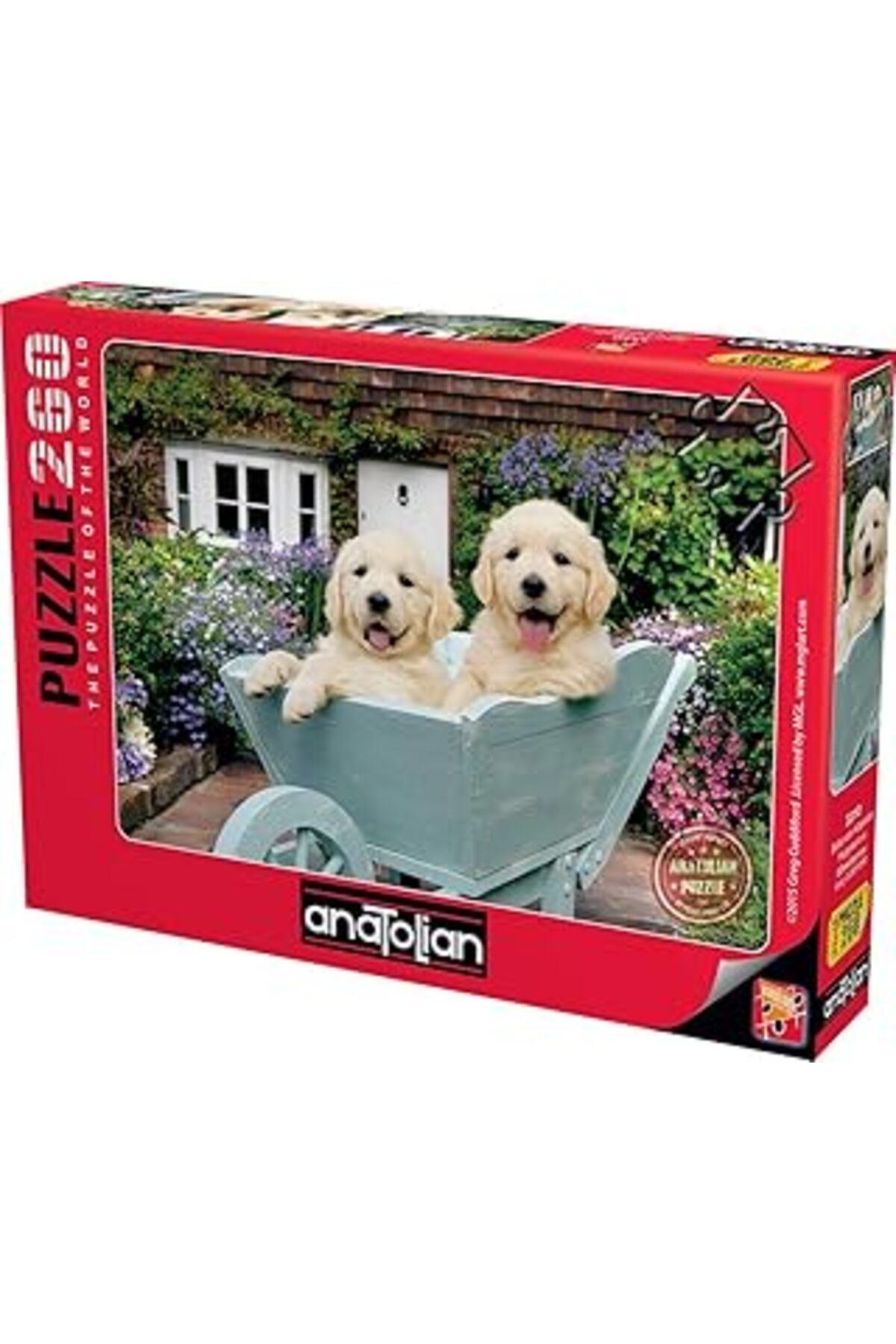 Mu Art Anatolian Puzzle - Bahçıvan Köpekler / 260 Parça, #3310