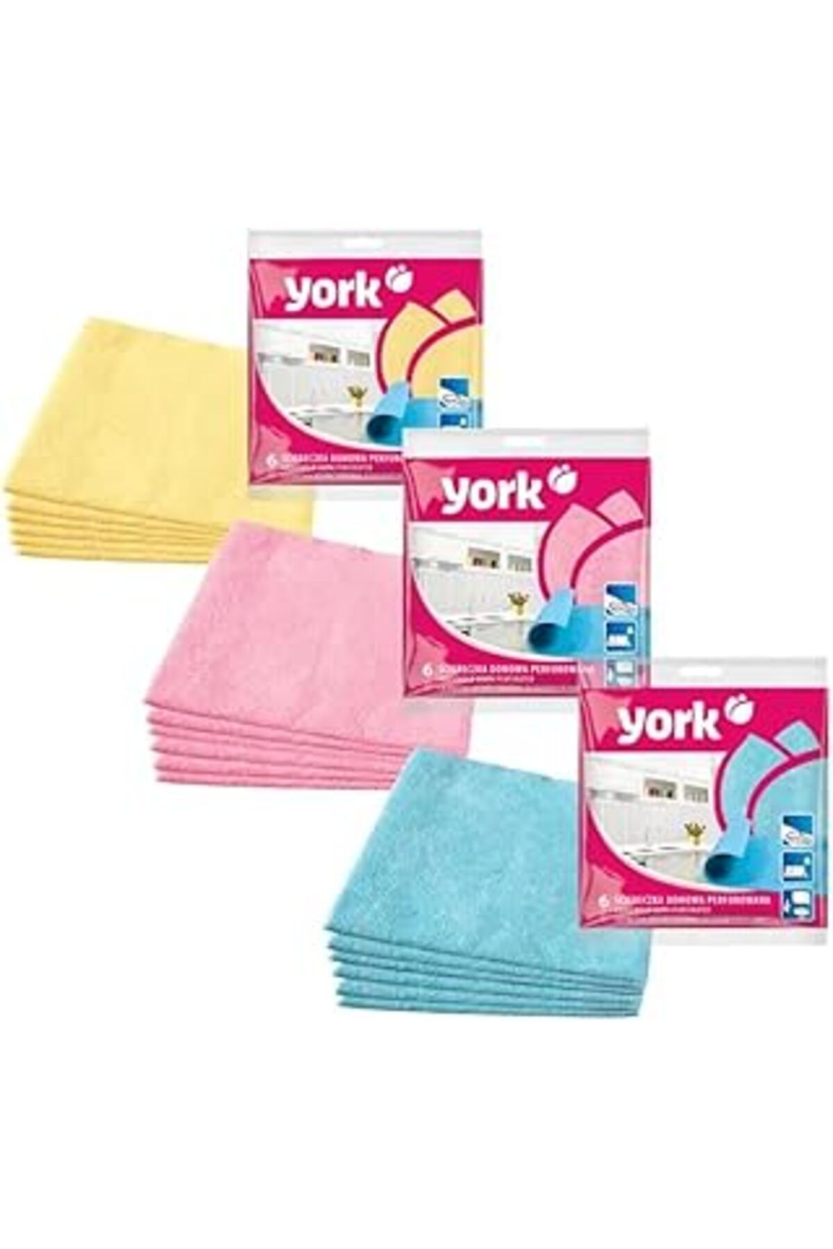 robotrend York Temizlik Bezi 34X35 6 Adet 020040