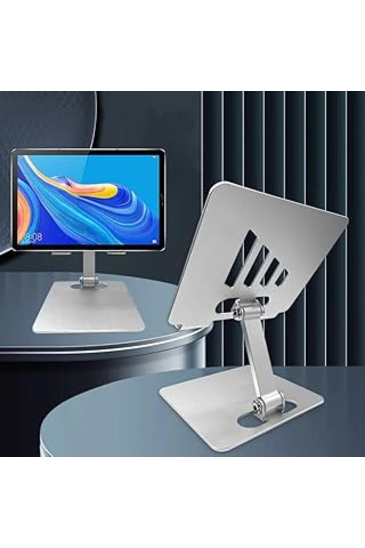 robotrend Portatif Katlanabilir Ipad Uyumlu Tablet Stant Açısı Ayarlanabilir Tutucu Ipad Air Uyumlu Taban Bir