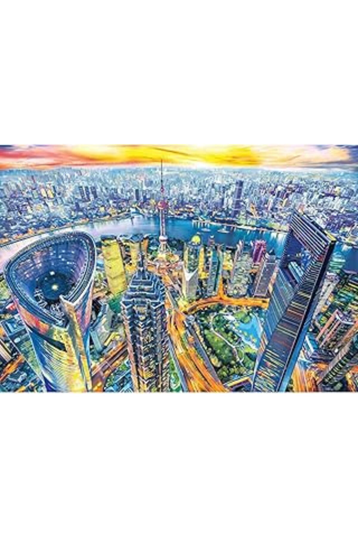 NETWORK ART Anatolian Puzzle - Şanghay / 2000 Parça Puzzle, 3962