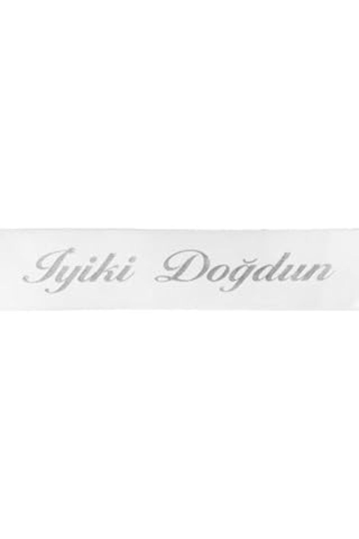 Pazarcan Benim Marifetlerim - Iyi Ki Doğdun Gümüş Kuşak Kurdela 2 Metre