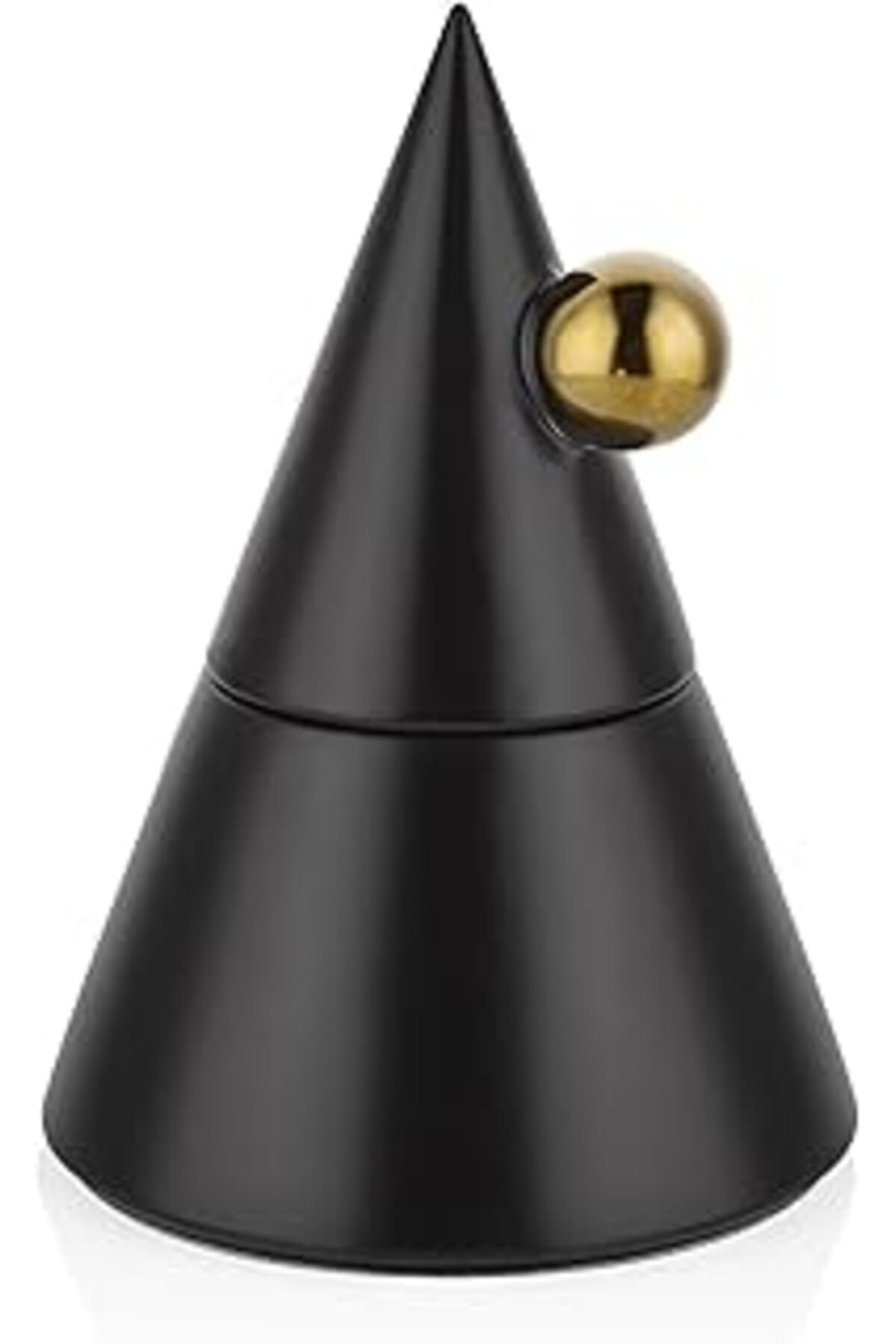 robotrend Setabianca Stmh-014 Elite Deco Planet Siyah Kapaklı Dekor, 16X16X23Cm