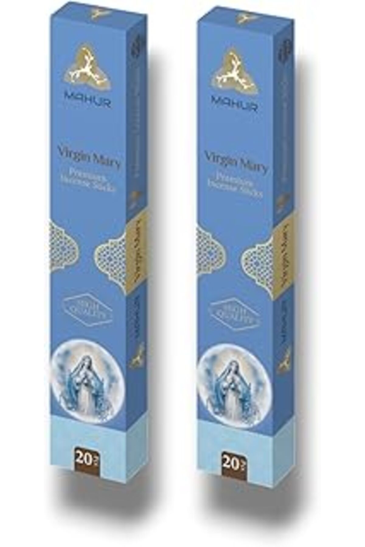 Pazarcan Mahur Meryem Ana Premium Tütsü Çubukları, Çok Al, Az Öde, 2 Kutu - 40 Adet Tütsü