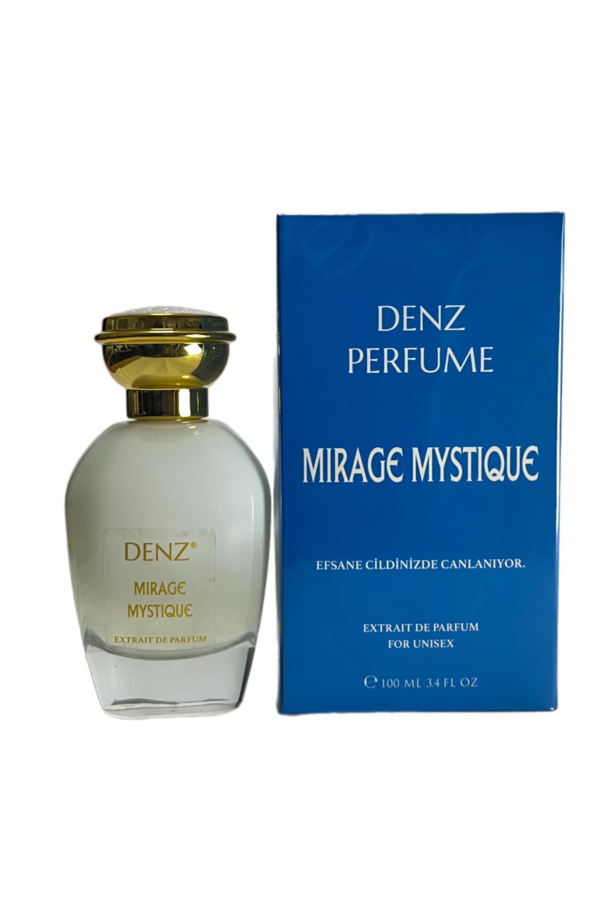 DENZ Mirage Mystique ( 1 ) Unisex %40 Esans Oranı Konyak Yağı Esansı Sıcak Baharat Safran