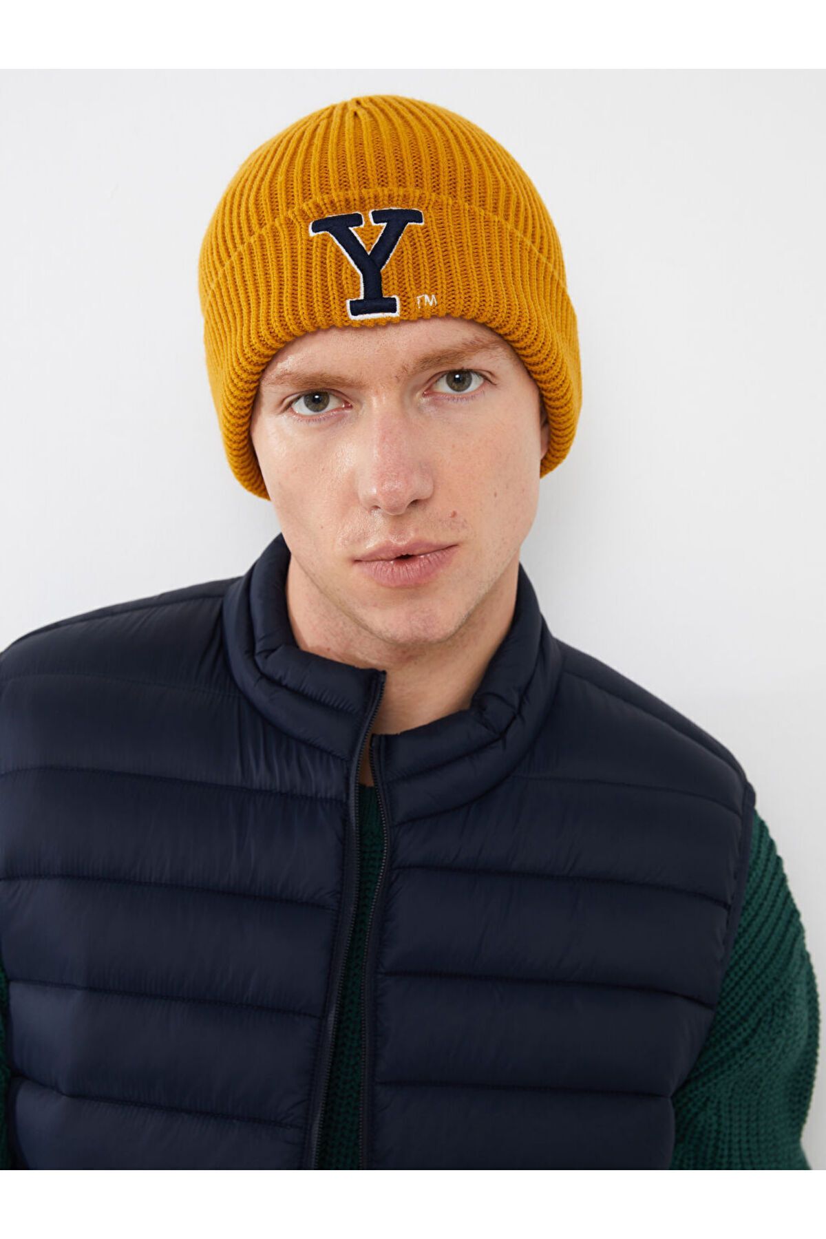 LC Waikiki-Vyšívaný úplet Pánský baret 1