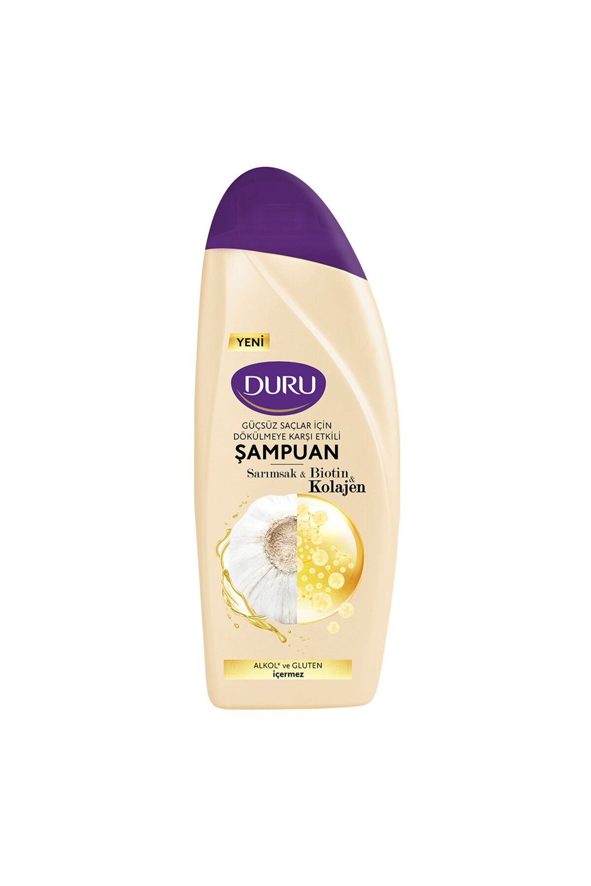 Duru Şampuan Biotin & Sarımsak & Kolajen 500 Ml