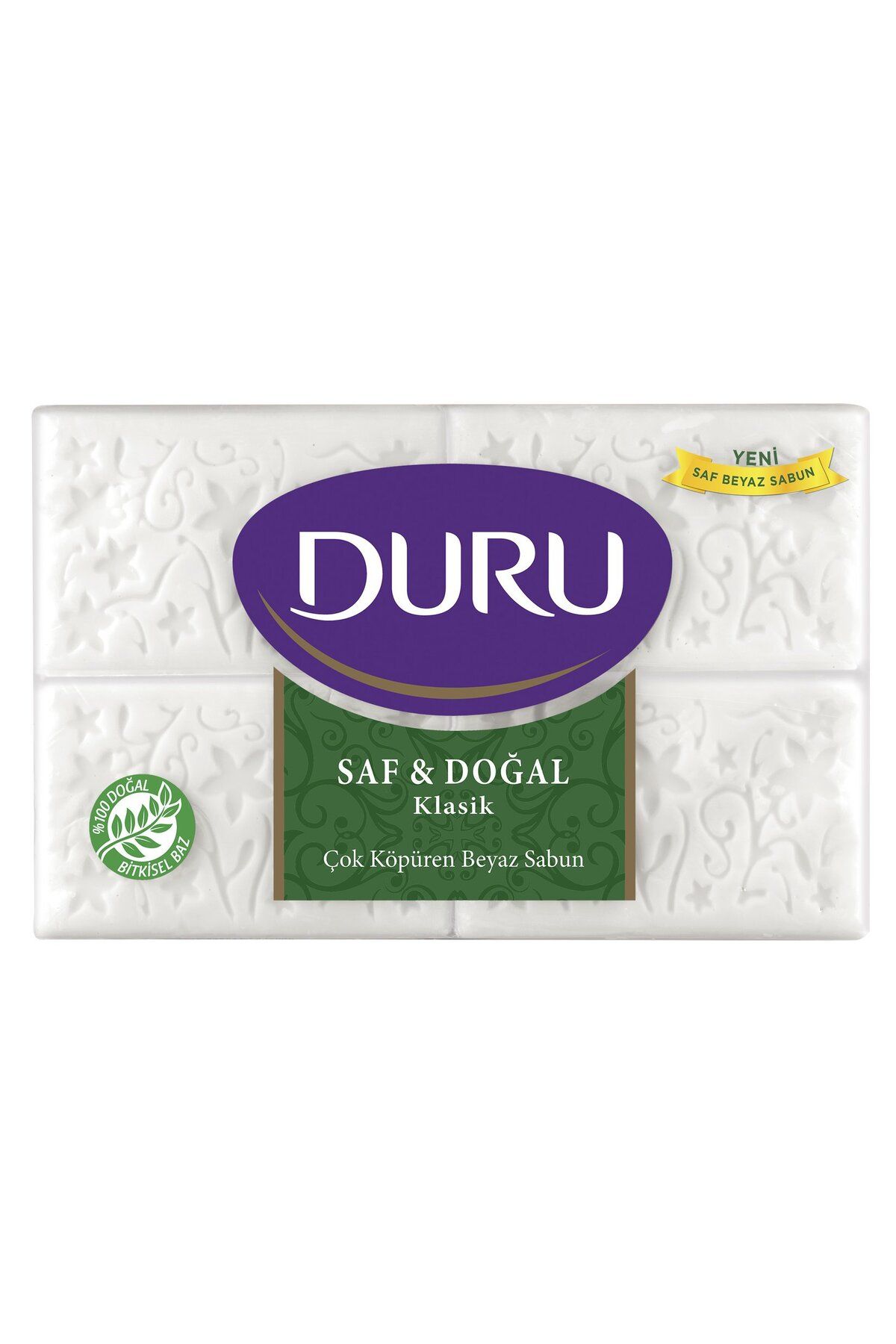 Duru Saf&Doğal Klasik Beyaz Kalıp Sabun 600 G