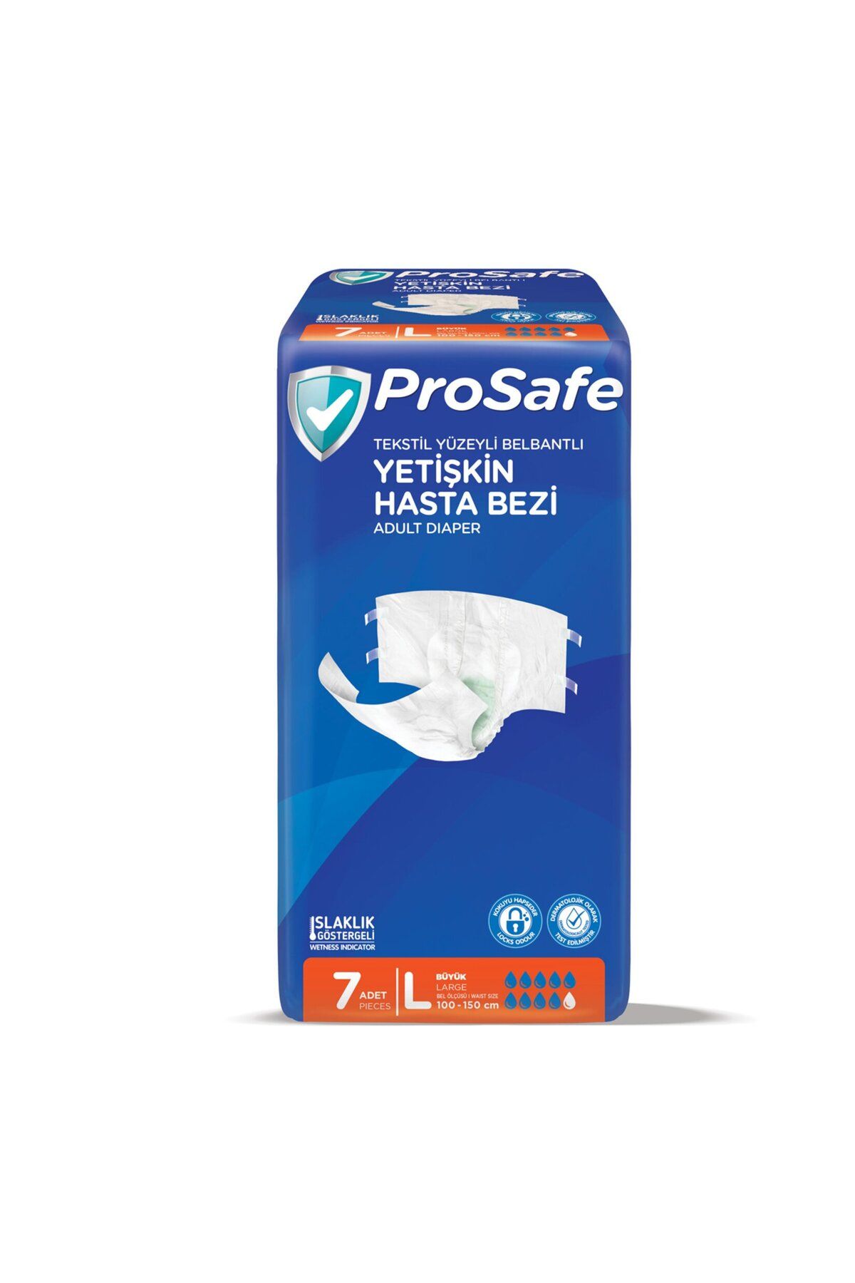 MATMEL Prosafe Belbantlı Hasta Bezi Büyük 7'li