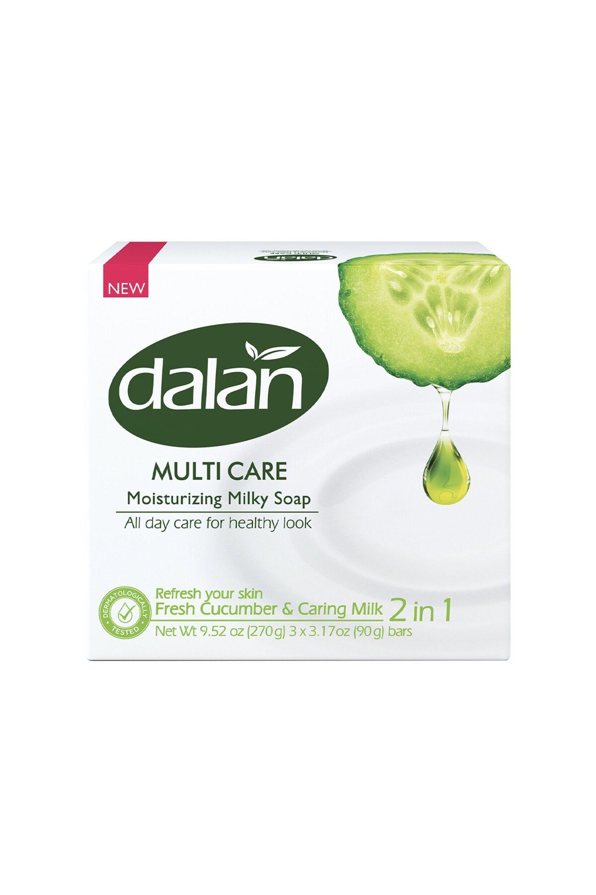 Dalan Multicare Su&Salatalık 3X90 G
