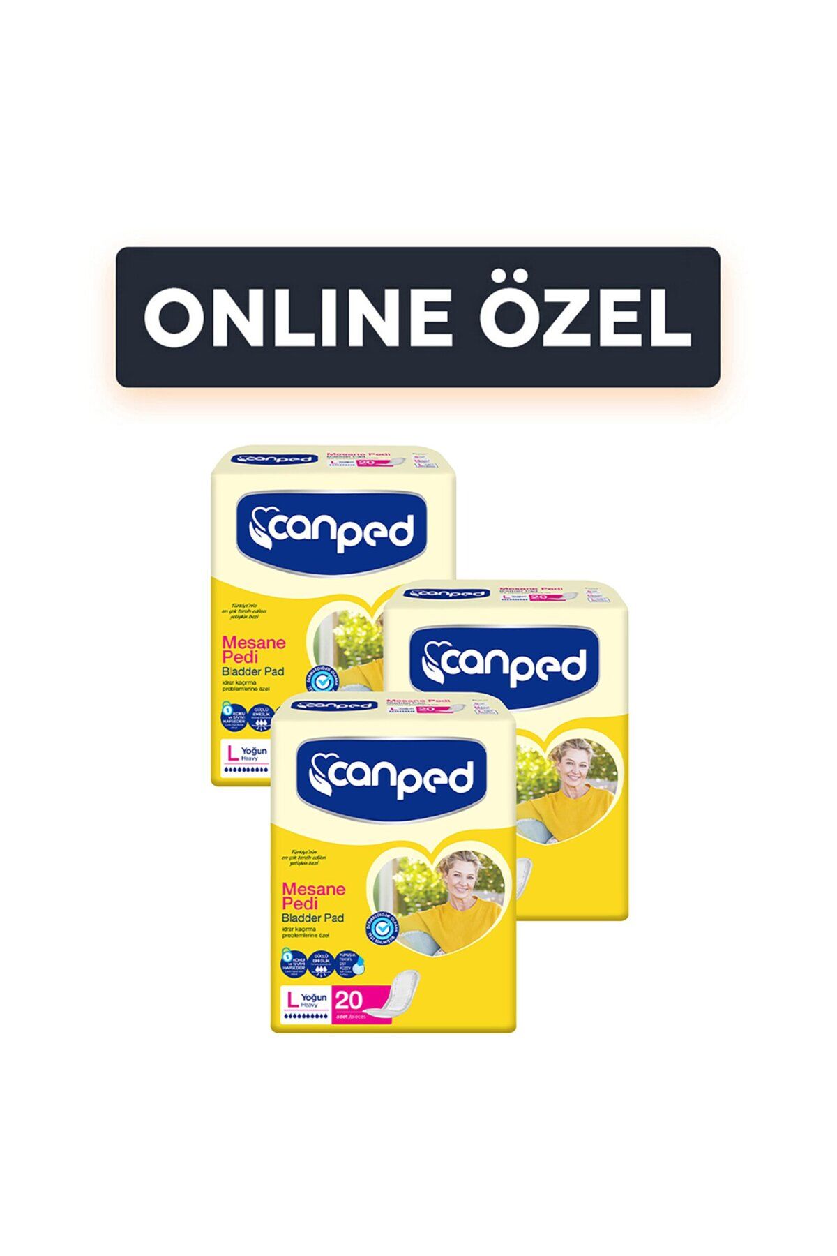 Canped Mesane Pedi Yoğun Online Paket 60'lı