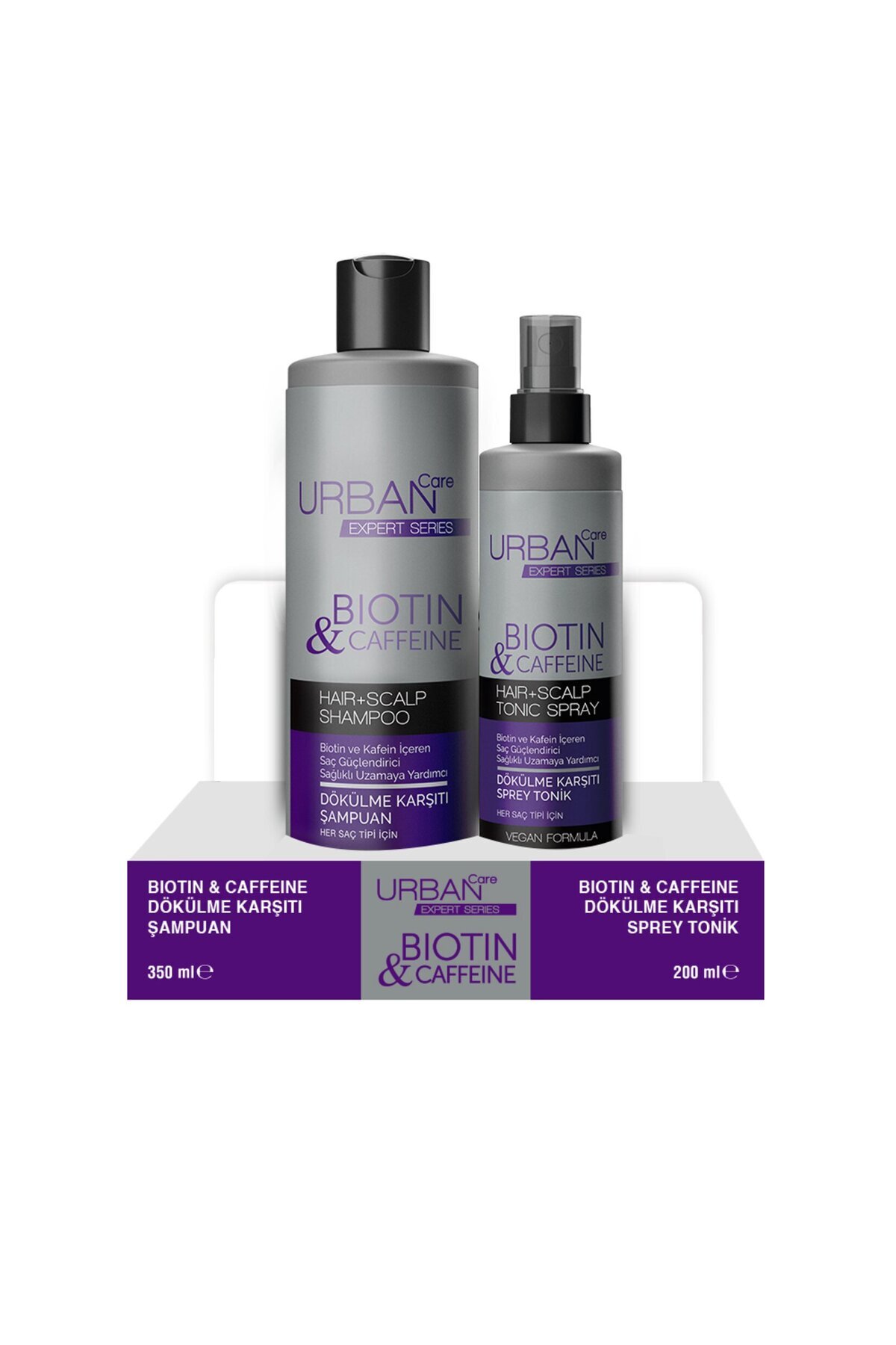 MATMEL Biotin & Caffein 350Ml Şampuan + 200ml Tonik
