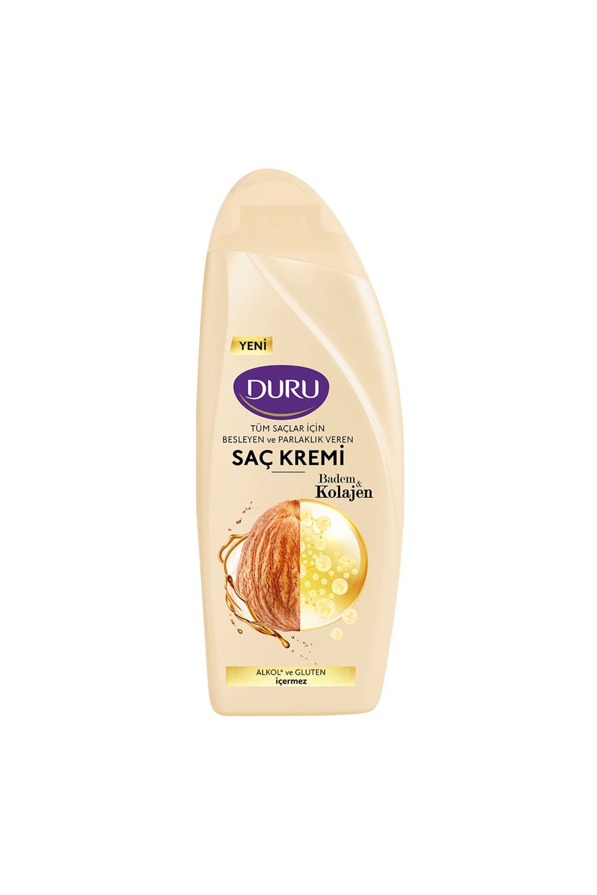Duru Saç Kremi Kolajen & Badem 500 Ml