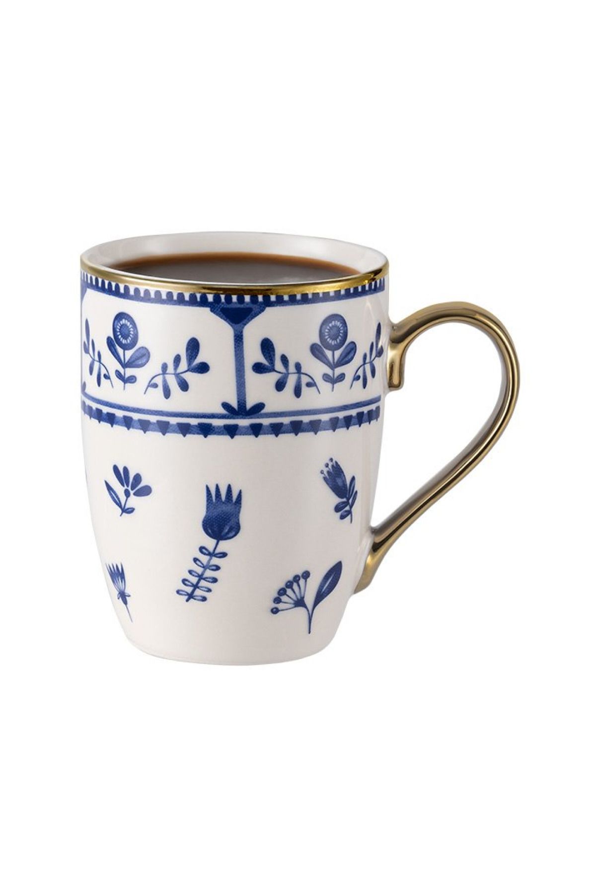 Madame Coco-Lori Mug - Blue/White - 360 ml 2