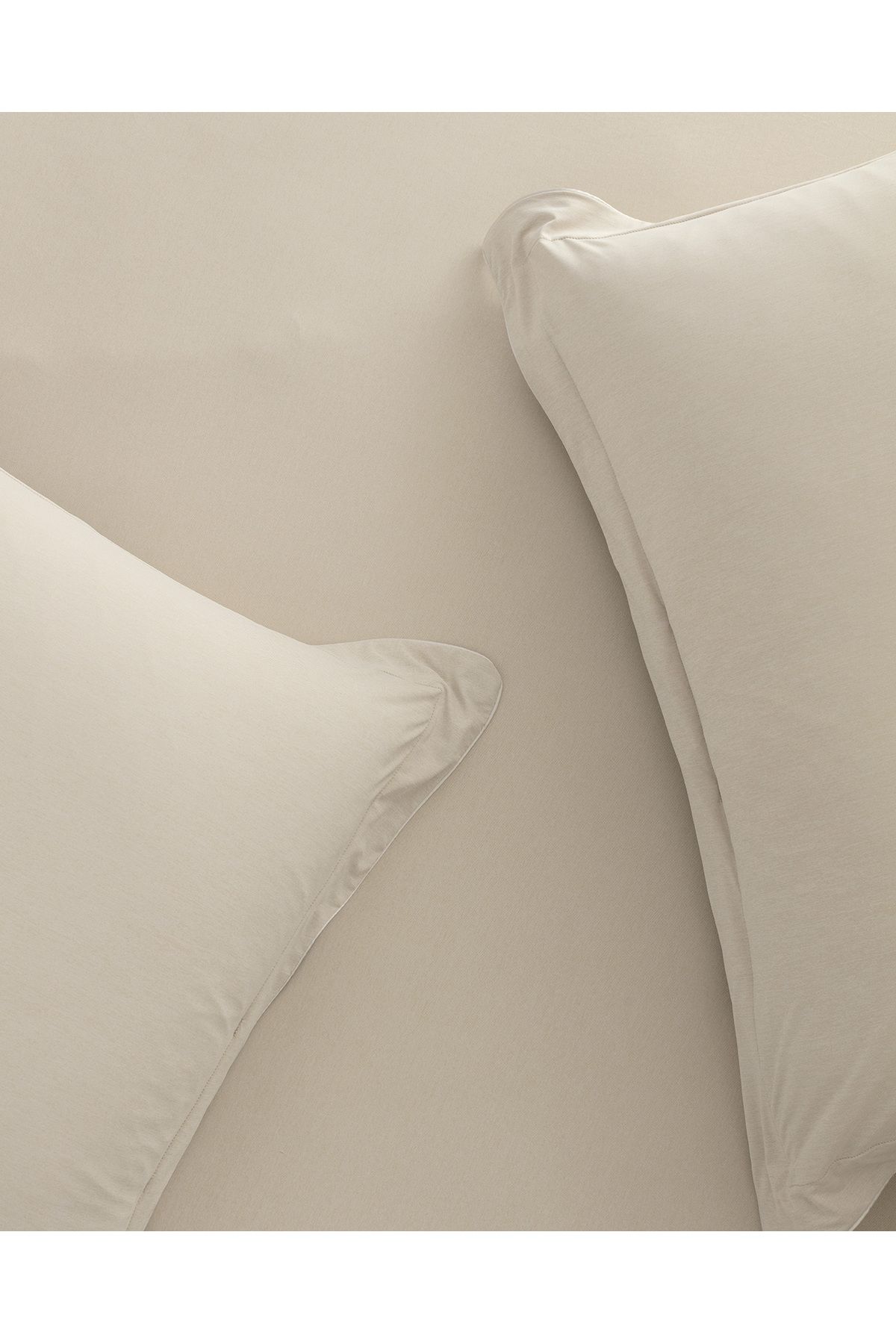 Madame Coco-İlus Single Bamboo Comforter Set - Beige 8