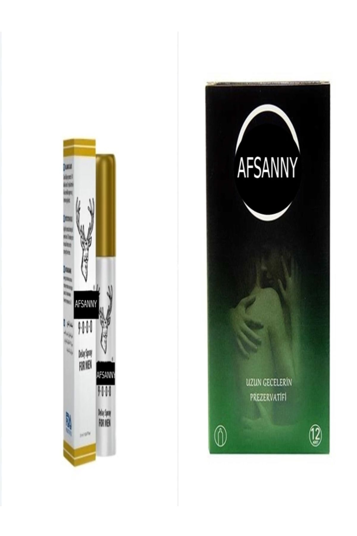 afsanny Erkeklere Özel Sprey Ve PREZERVATİF Kombin