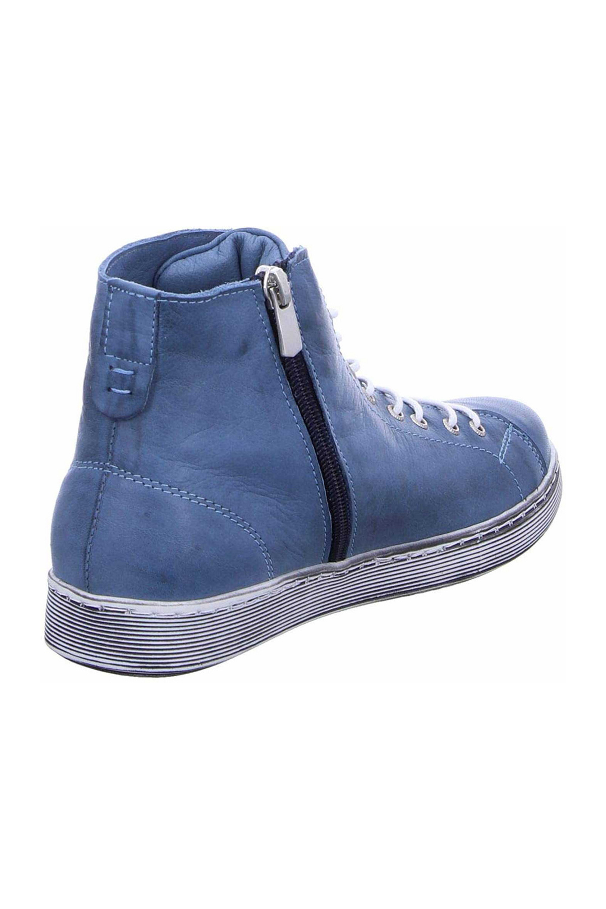 Esgano-Schnür-stiefeletten Für Damen In Türkis 4